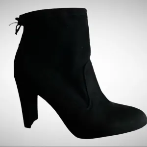 Marc Fisher Faux Suede Ankle Tie Back Boots-Justice, Size 8 Medium