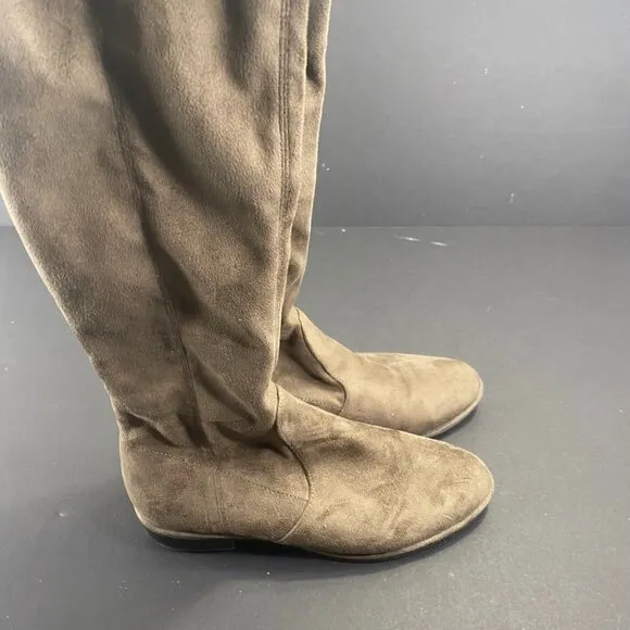 Marc Fisher Knee High Suede Boots Size 7