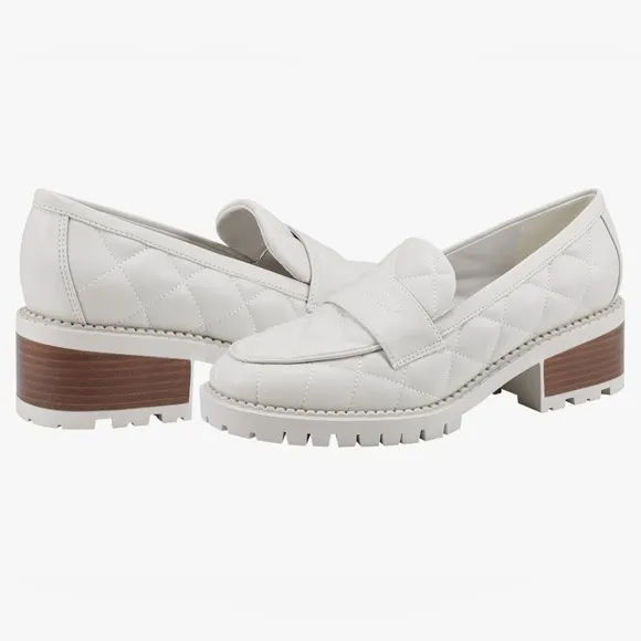 Marc Fisher Women's Dantea Loafer size 8 in ivory