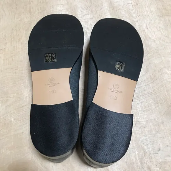 Marc Joseph Leather Gray Loafers Size 11