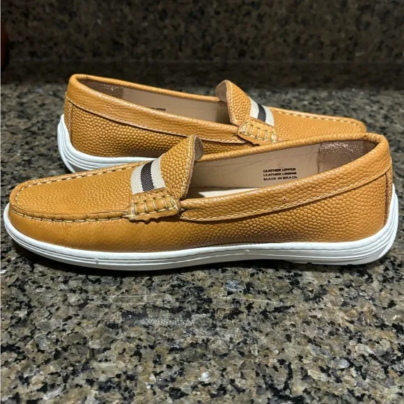 Marc Joseph New York elastic grow leather loafers NEW