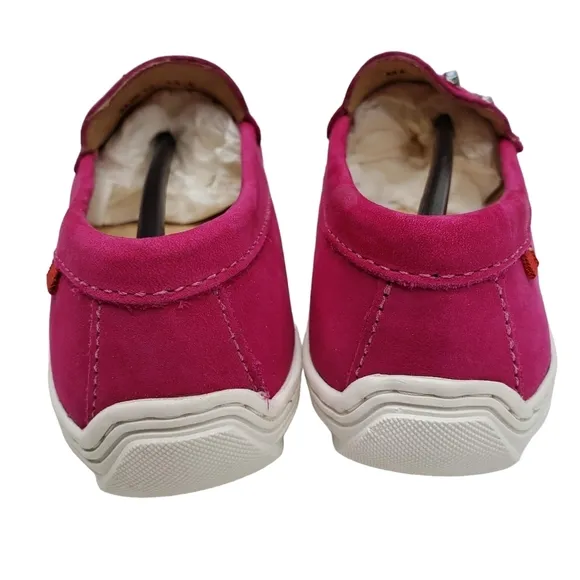 Marc Joseph | NIB Louisville Pink Nobuck Leather Studded Loafers Girl's 13.5