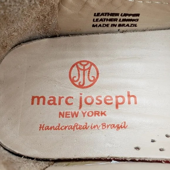 Marc Joseph | NIB Louisville Turquoise Nobuck Leather Studded Loafers Girl's 2