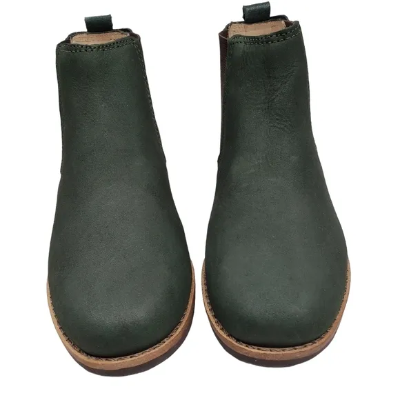Marc Joseph | NIB Webster Bootie Emerald Nubuck Leather Pull On Boots Boy's 12