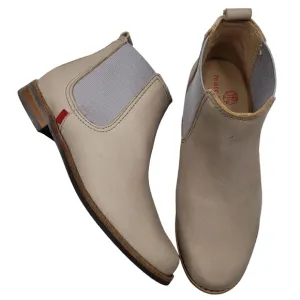 Marc Joseph | NIB Webster Bootie Light Grey Nubuck Leather Pull On Boots Boy 13