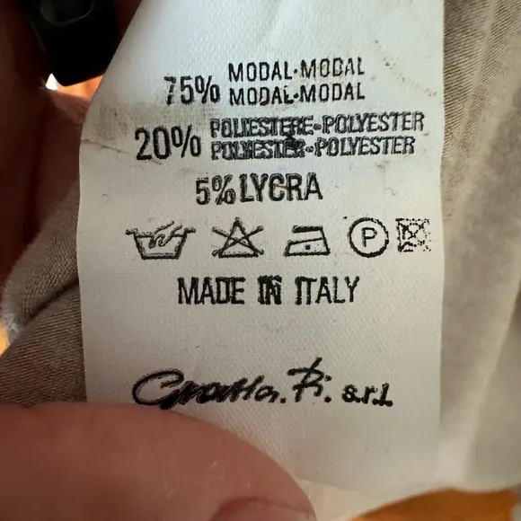 Mariagrazia Panizzi Knit Oatmeal Skirt in Size 4