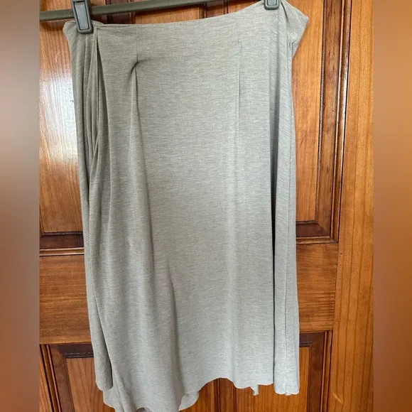 Mariagrazia Panizzi Knit Oatmeal Skirt in Size 4