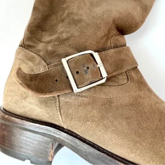 Marni Belted Suede Boots