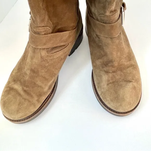 Marni Belted Suede Boots