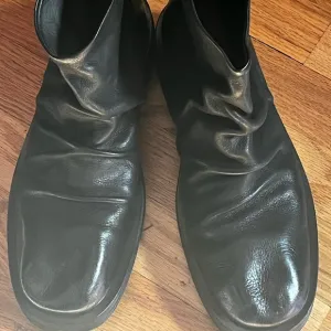 Marsell Black Ankle Boots Slip-On Minimalist Design