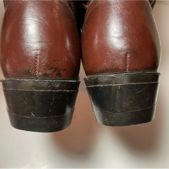 Mason Men's Brown Leather Western Cowboy Boots