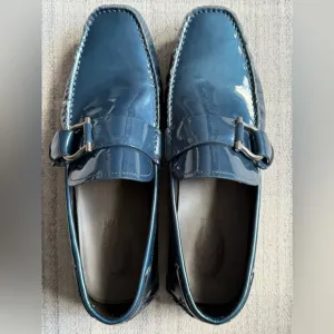 Men's Blue Loafers