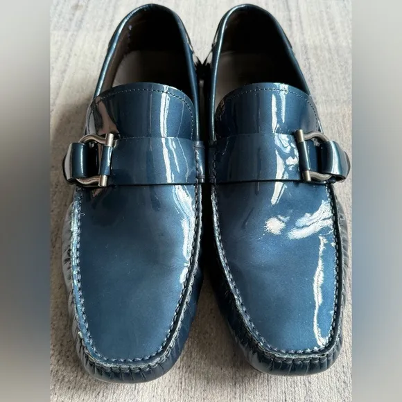 Men's Blue Loafers