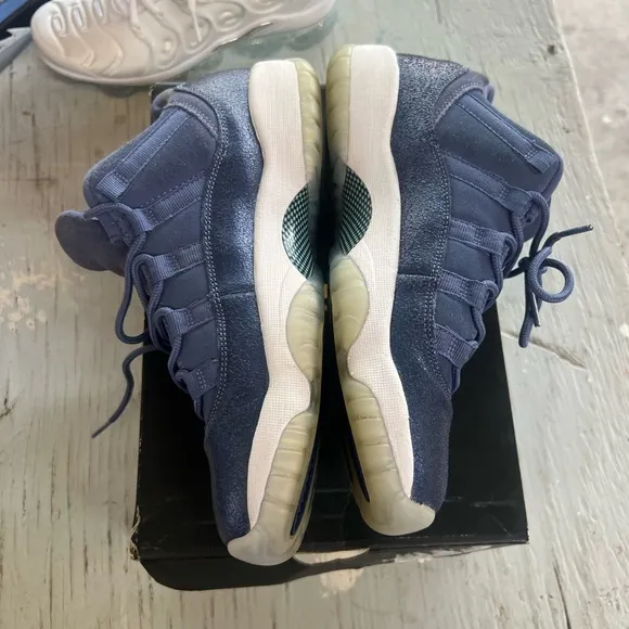 Men's Blue Sneakers Retro 11 low