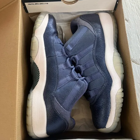 Men's Blue Sneakers Retro 11 low