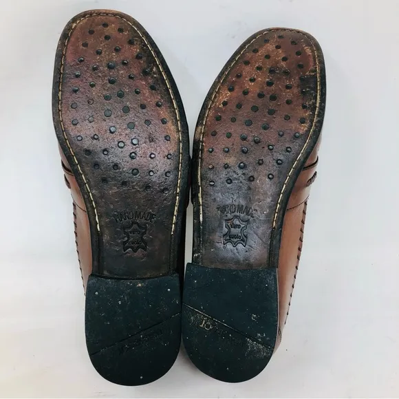 Men’s Brass Boot Brown Loafers