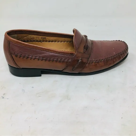 Men’s Brass Boot Brown Loafers