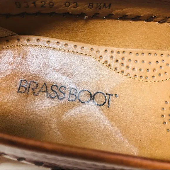 Men’s Brass Boot Brown Loafers