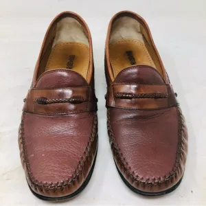 Men’s Brass Boot Brown Loafers
