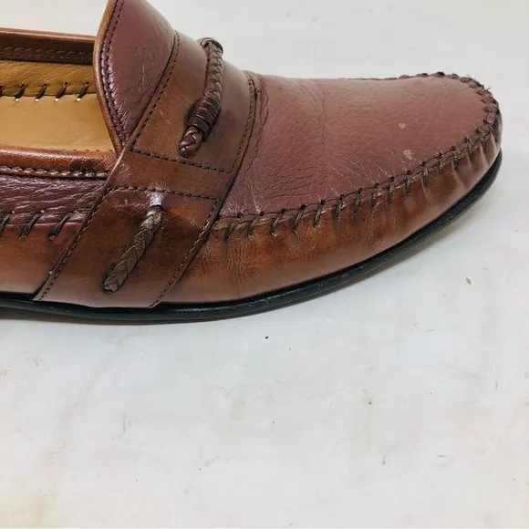 Men’s Brass Boot Brown Loafers