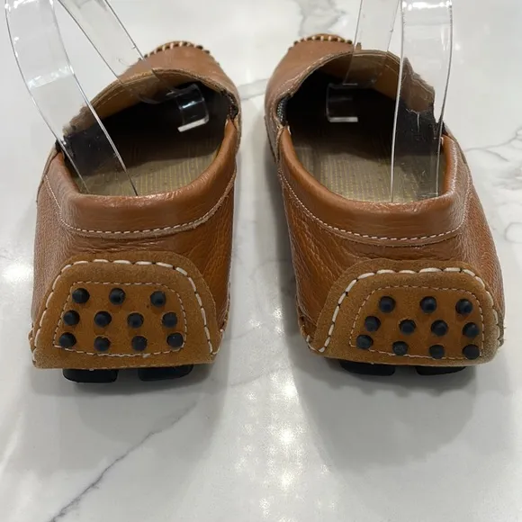 Men’s Brown Leather Loafers. Size 11