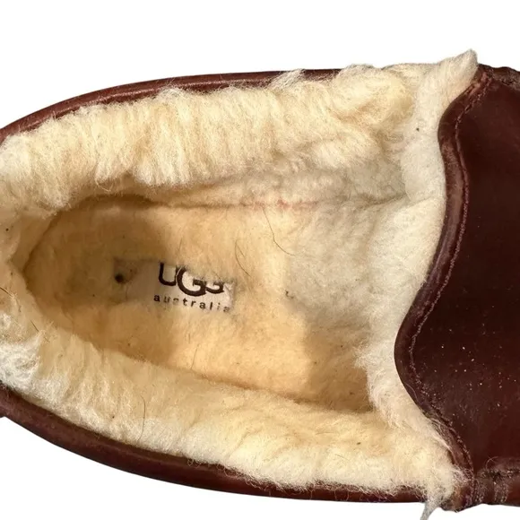 Men's Brown Leather Loafers