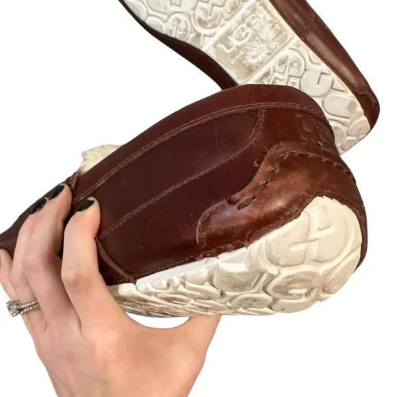 Men's Brown Leather Loafers