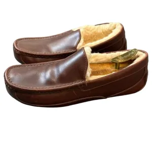 Men's Brown Leather Loafers