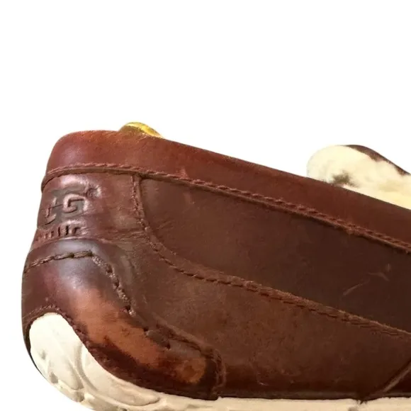 Men's Brown Leather Loafers