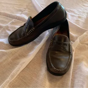 Men’s Dark Brown Cole Haan Casual Leather Loafers