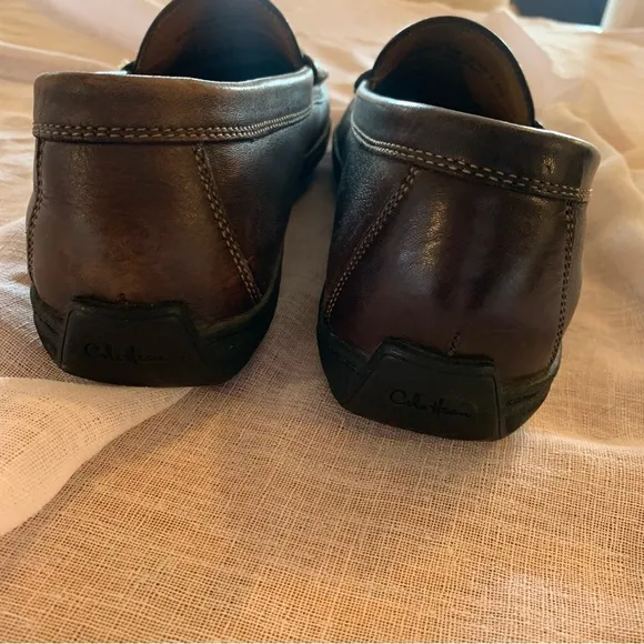 Men’s Dark Brown Cole Haan Casual Leather Loafers