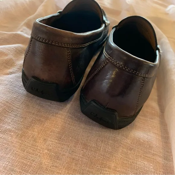 Men’s Dark Brown Cole Haan Casual Leather Loafers