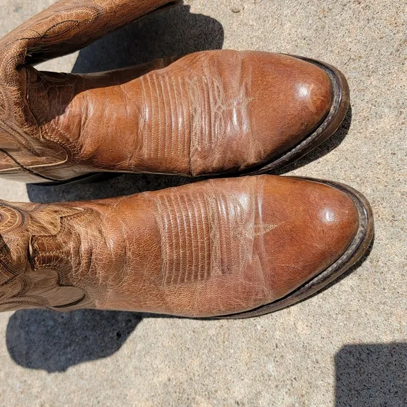 Men's Goat Leather Cowboy Boots