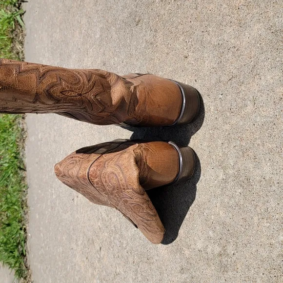 Men's Goat Leather Cowboy Boots