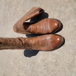 Men's Goat Leather Cowboy Boots