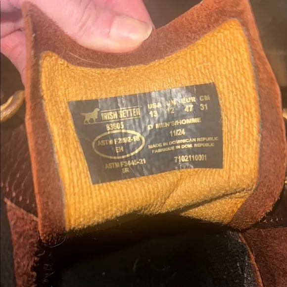 Men's Irish setter Boots