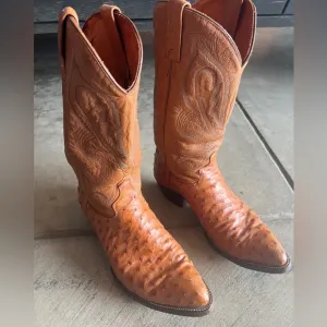 Men's  J. Chisholm Tan Cowboy Boots