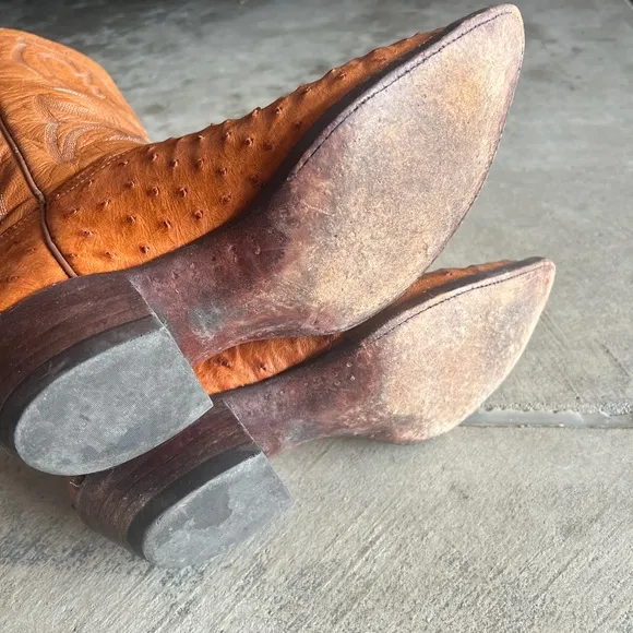 Men's  J. Chisholm Tan Cowboy Boots