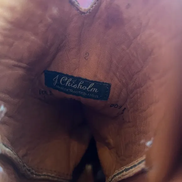 Men's  J. Chisholm Tan Cowboy Boots
