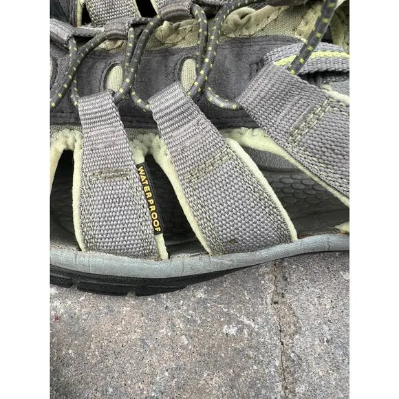 Men's KEEN Newport H2 waterproof gray water hiking sandals size 10