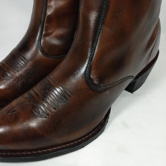 Men's Laredo Fletcher Pull On Boot w/Zipper - 10EW - Tan - See Notes - NIB