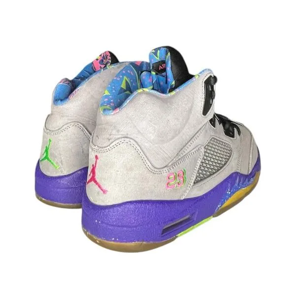 Mens Nike Air Jordan Jordan 5 Retro 'Bel Air' Sneakers Size 9.5