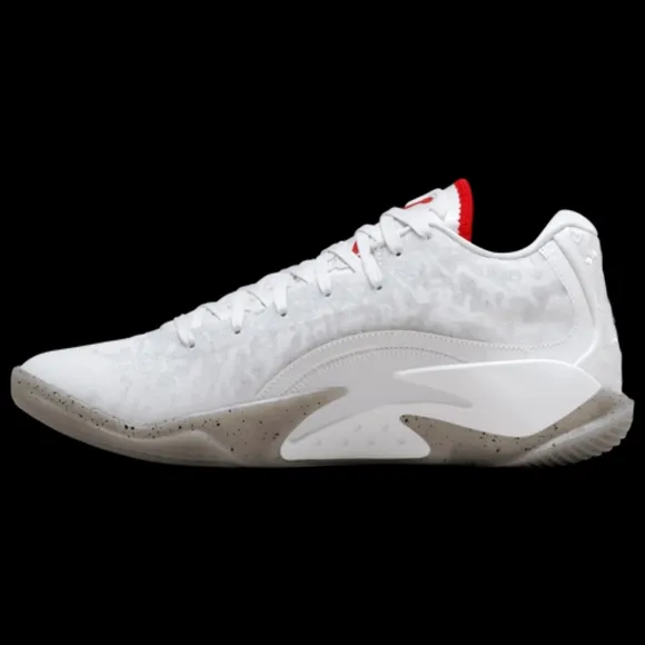 Mens Nike Air Jordan Zion 3 NEW Size 13 🔥 White Red Shoes Gym Sneaker