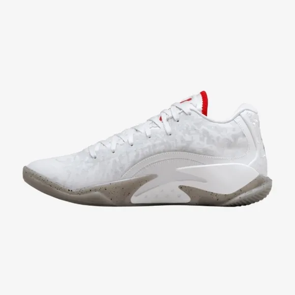 Mens Nike Air Jordan Zion 3 NEW Size 13 🔥 White Red Shoes Gym Sneaker