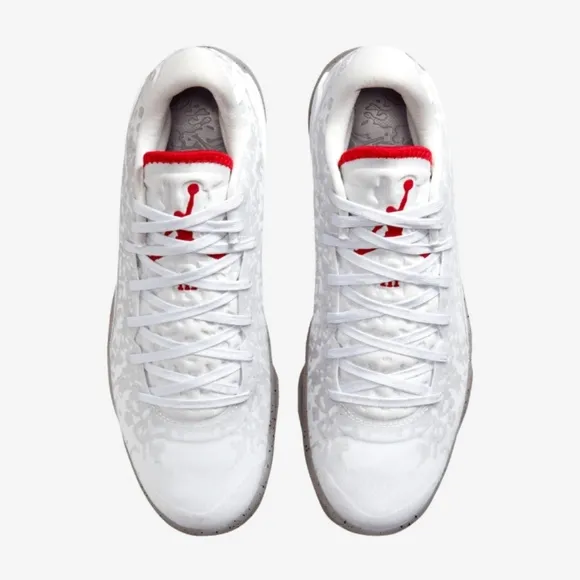 Mens Nike Air Jordan Zion 3 NEW Size 13 🔥 White Red Shoes Gym Sneaker