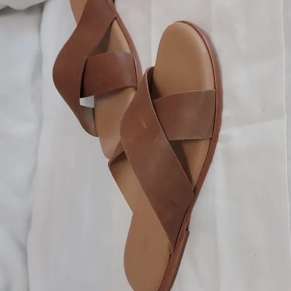 Mens Nisolo Dante Cross Strap Sandals