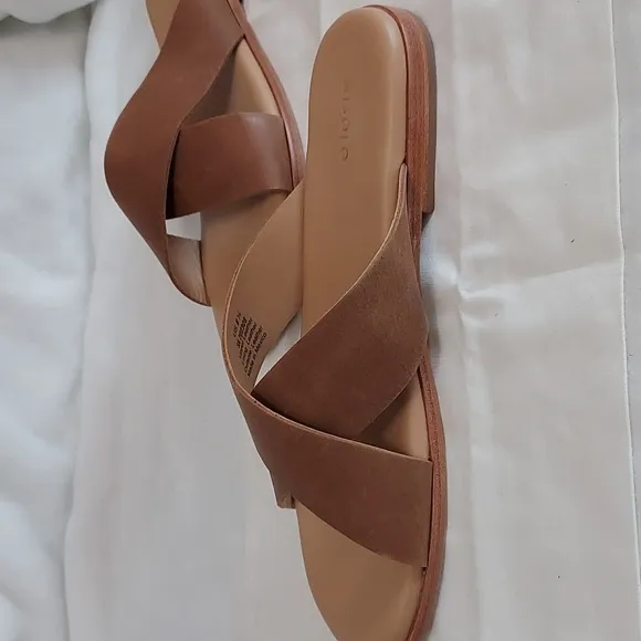 Mens Nisolo Dante Cross Strap Sandals