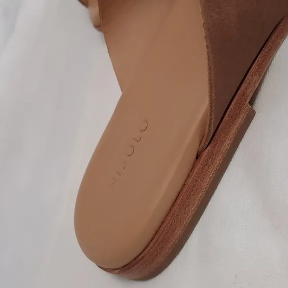 Mens Nisolo Dante Cross Strap Sandals