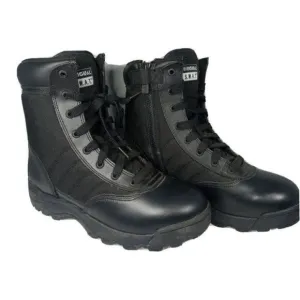 Mens original SWAT tactical boots black US‎ Size 11w classic 6” wide #115101