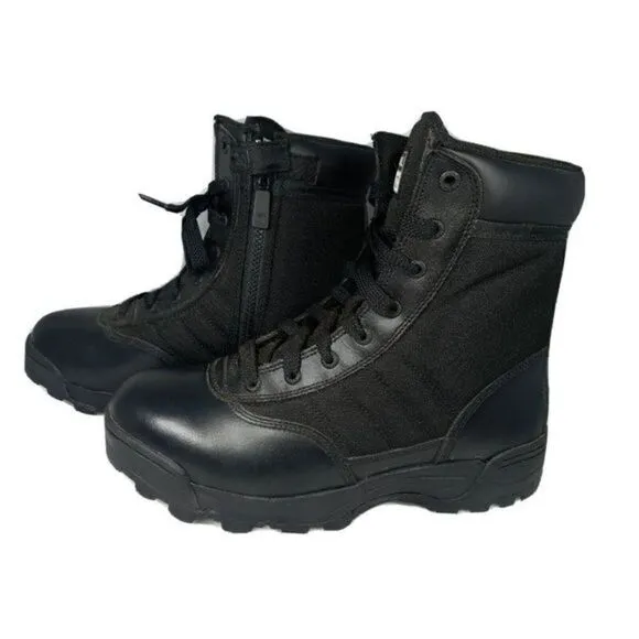 Mens original SWAT tactical boots black US‎ Size 11w classic 6” wide #115101